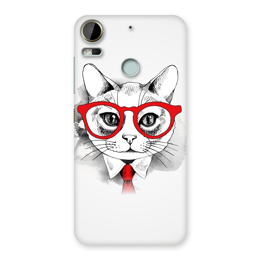 Business Cat Back Case for Desire 10 Pro