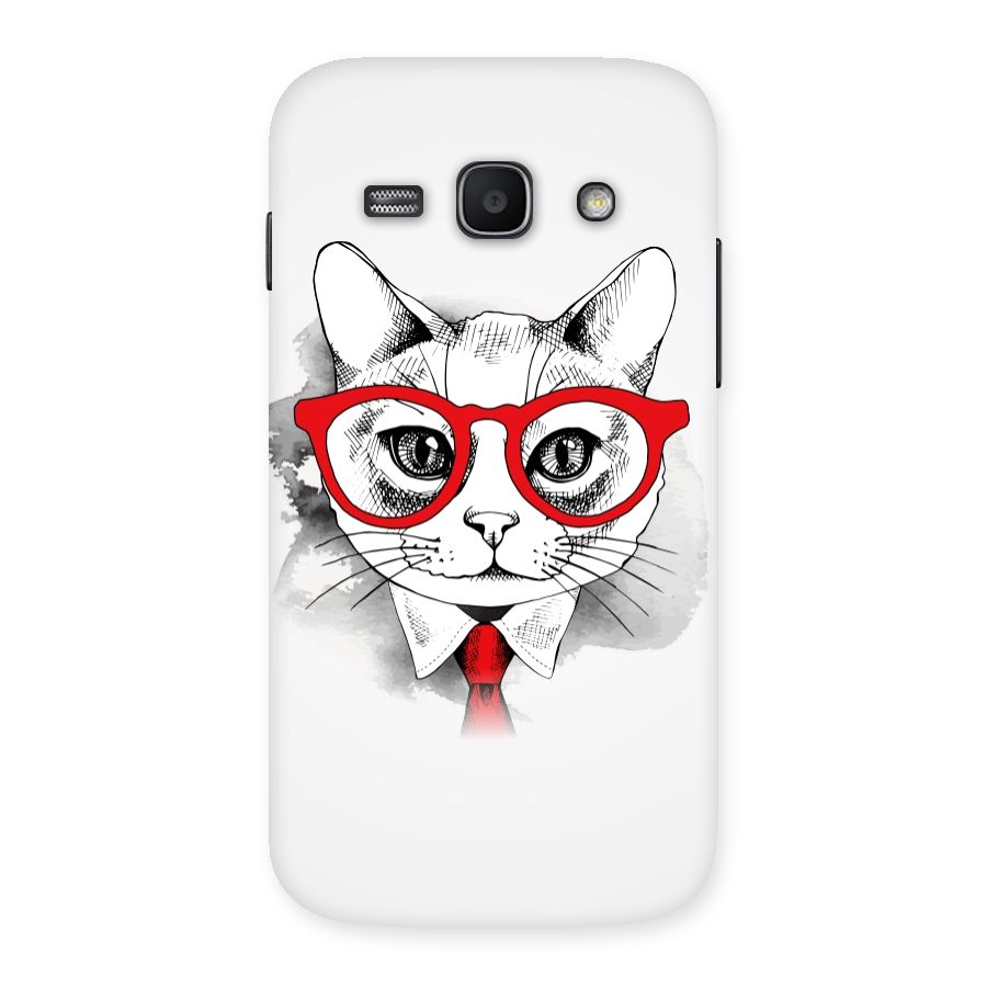 Business Cat Back Case for Galaxy Ace 3