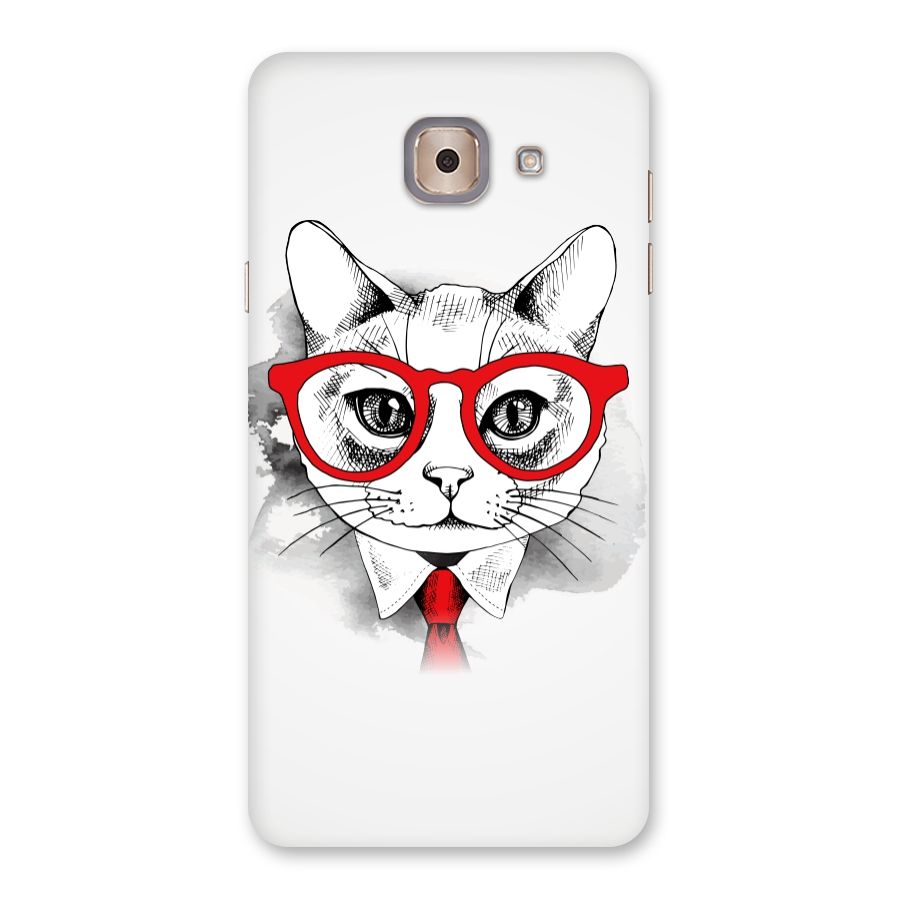 Business Cat Back Case for Galaxy J7 Max