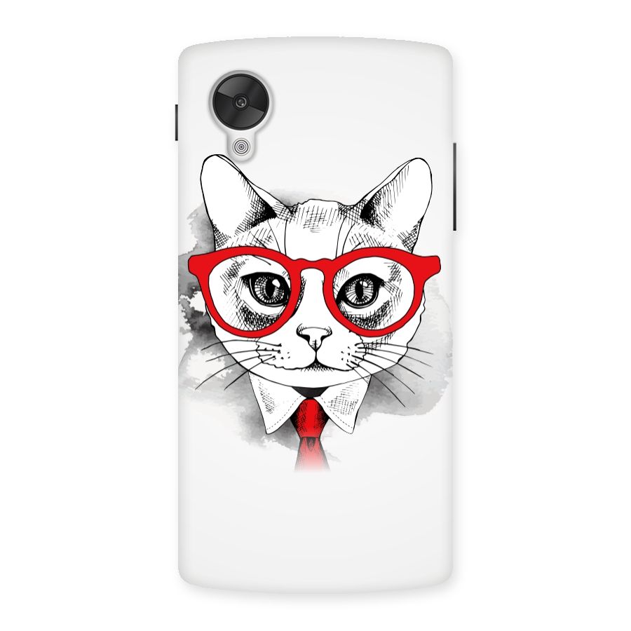 Business Cat Back Case for Google Nexsus 5