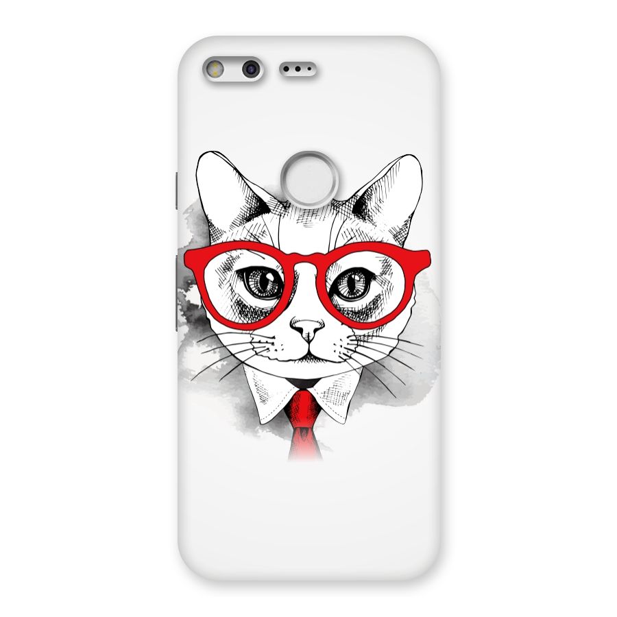 Business Cat Back Case for Google Pixel