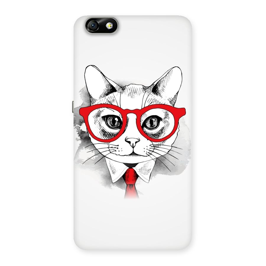 Business Cat Back Case for Honor 4X