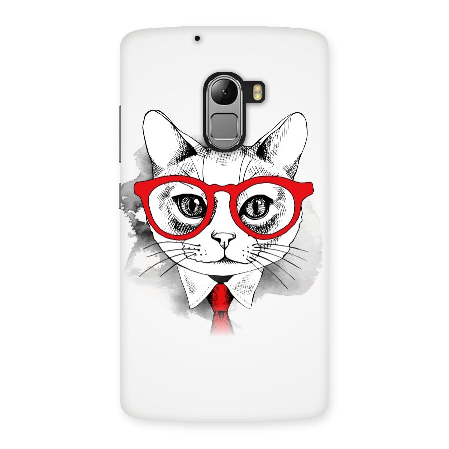 Business Cat Back Case for Lenovo K4 Note