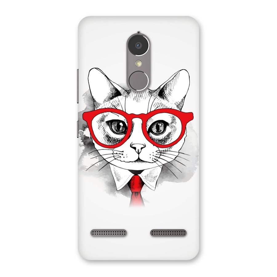 Business Cat Back Case for Lenovo K6