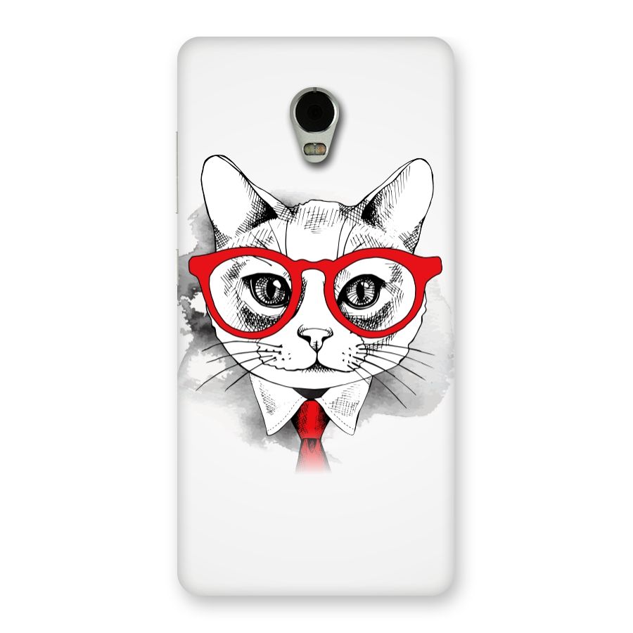 Business Cat Back Case for Lenovo Vibe P1