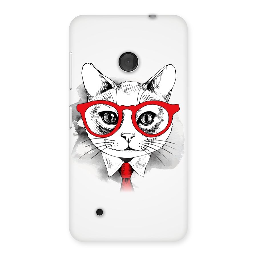 Business Cat Back Case for Lumia 530