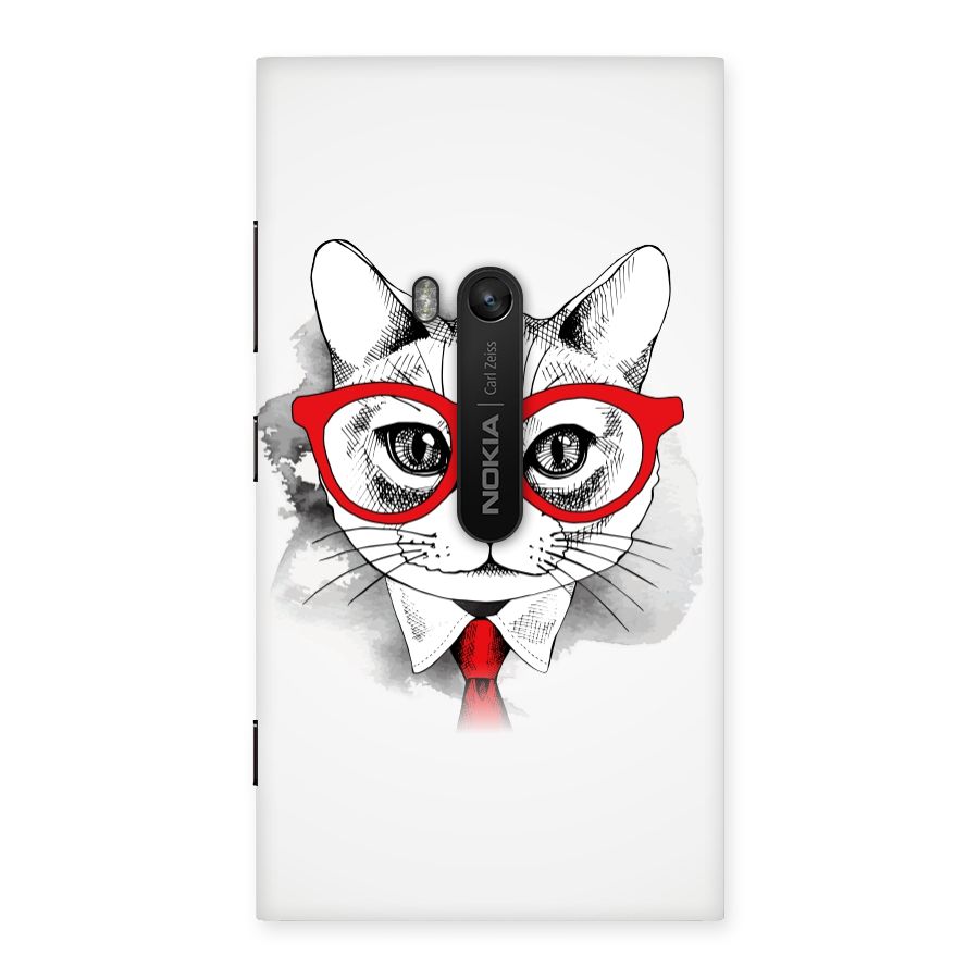 Business Cat Back Case for Lumia 920