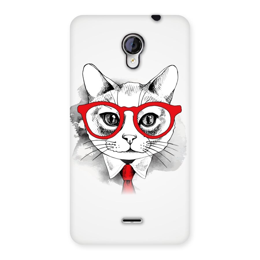 Business Cat Back Case for Micromax Unite 2 A106