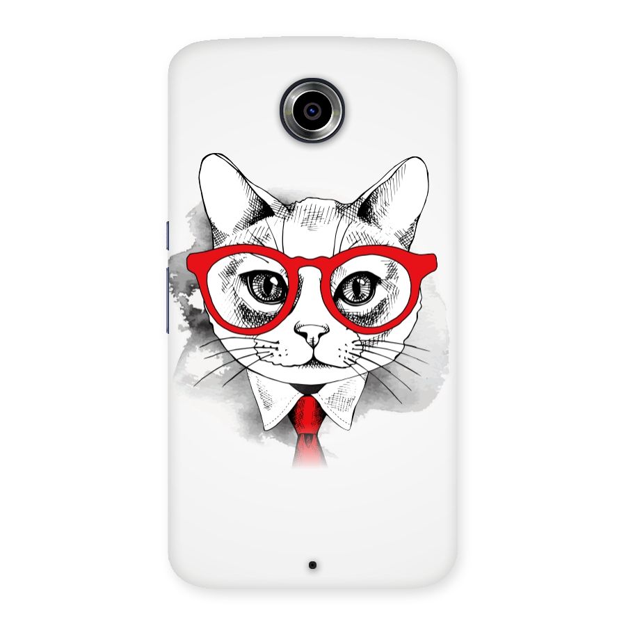 Business Cat Back Case for Nexsus 6