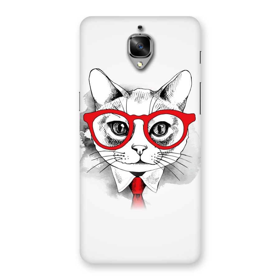 Business Cat Back Case for OnePlus 3