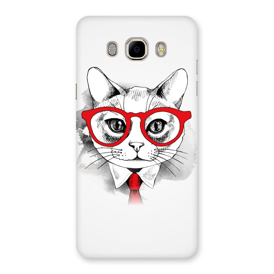 Business Cat Back Case for Samsung Galaxy J7 2016
