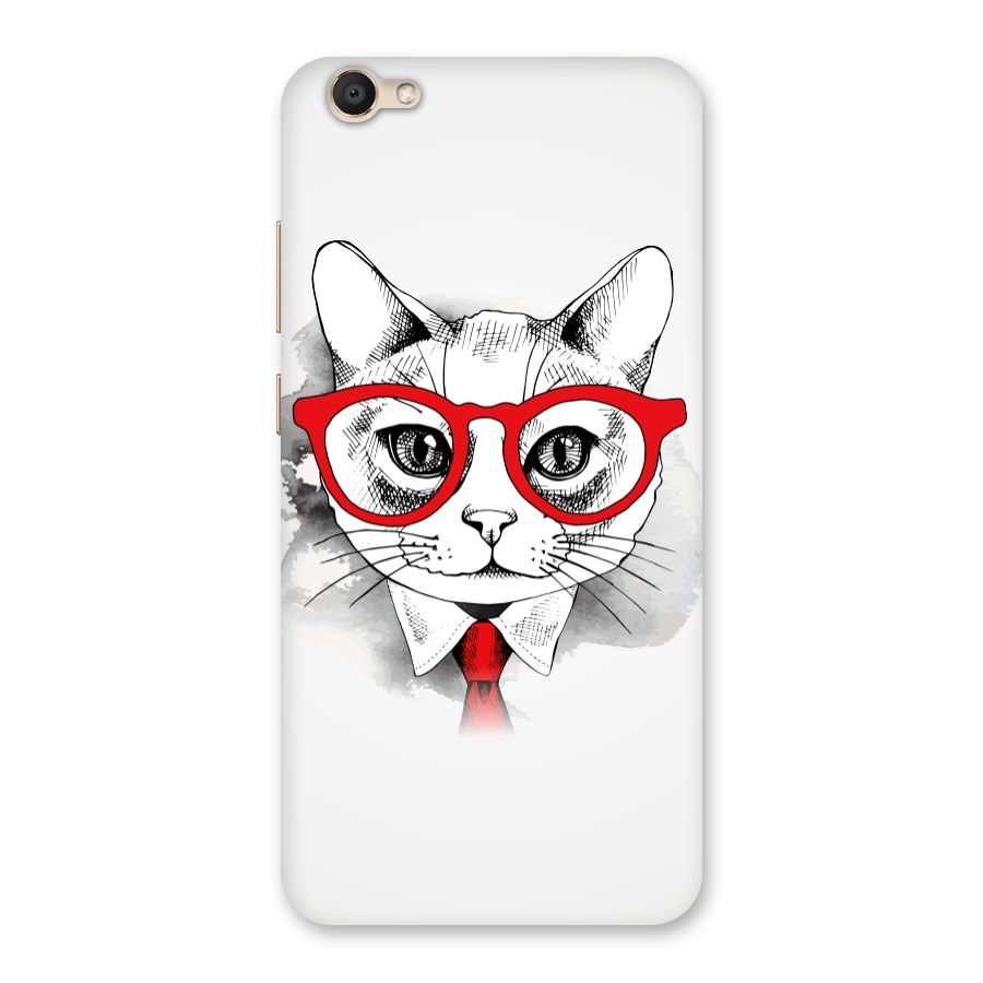 Business Cat Back Case for Vivo V5