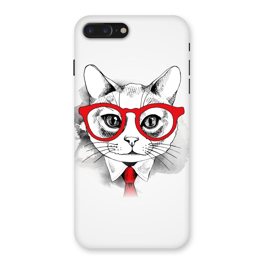 Business Cat Back Case for iPhone 7 Plus