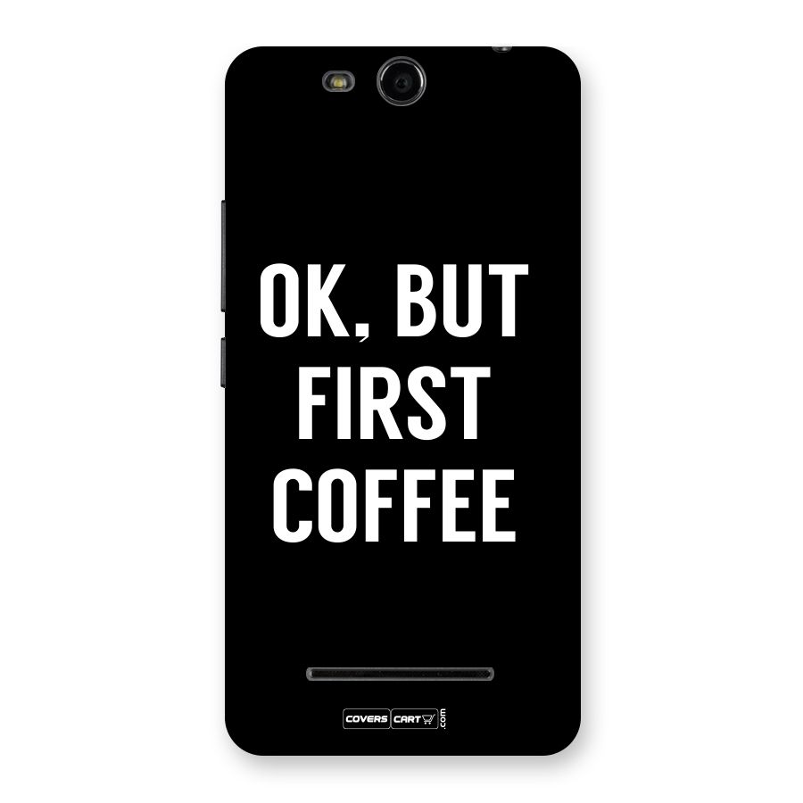 But First Coffee Back Case for Canvas Juice 3