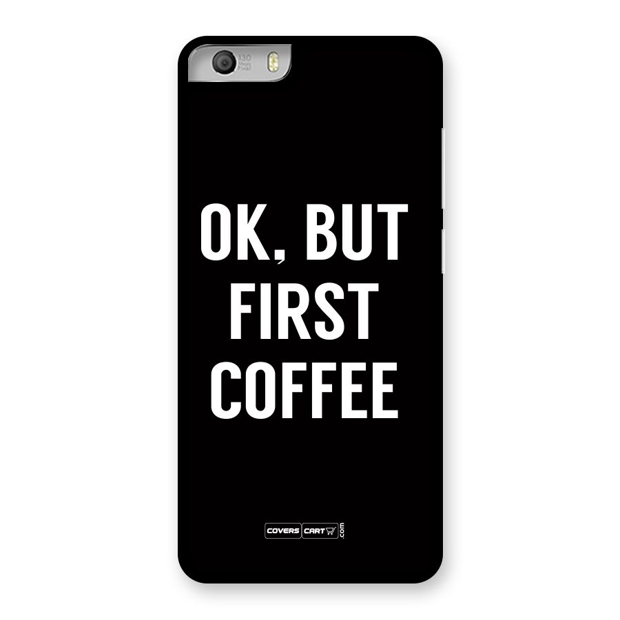 But First Coffee Back Case for Canvas Knight 2