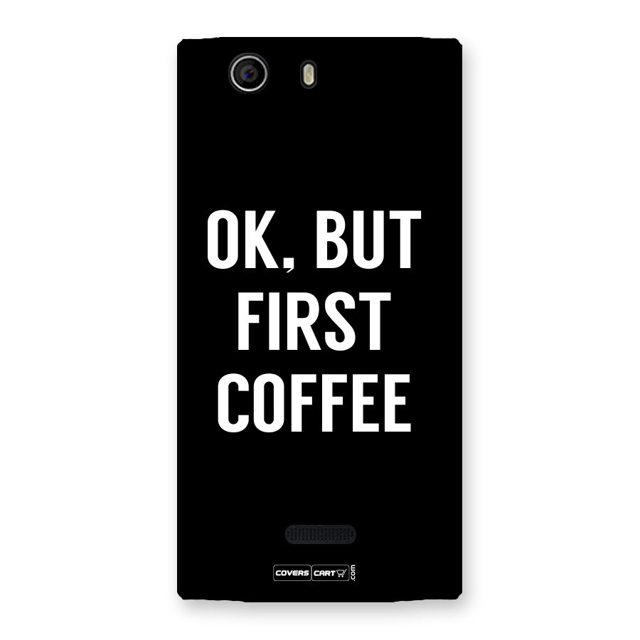 But First Coffee Back Case for Canvas Nitro 2