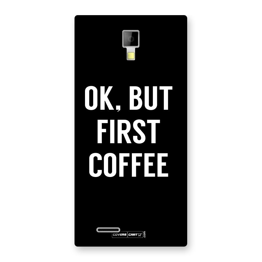 But First Coffee Back Case for Canvas Xpress