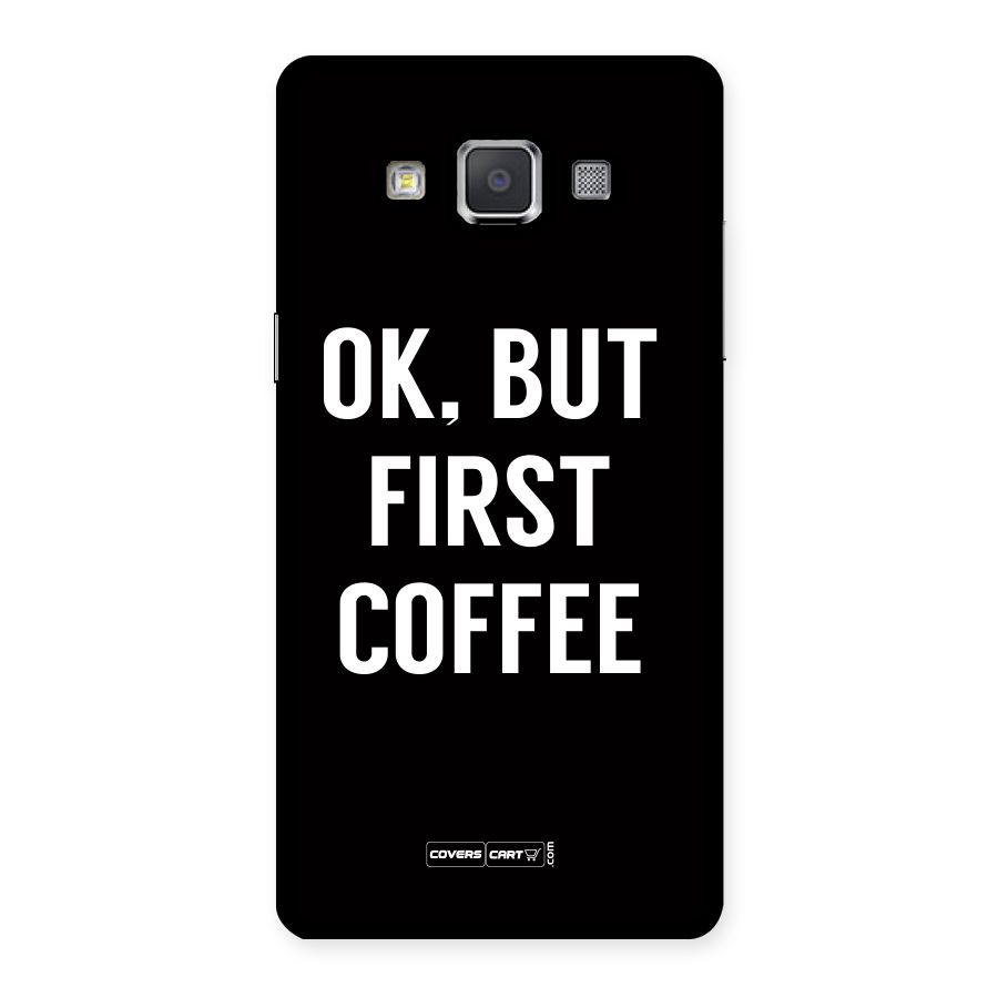 But First Coffee Back Case for Galaxy Grand Max