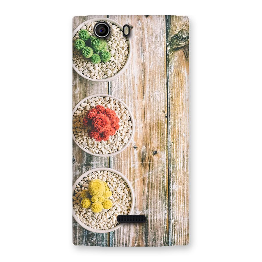 Cacti Decor Back Case for Canvas Nitro 2 E311