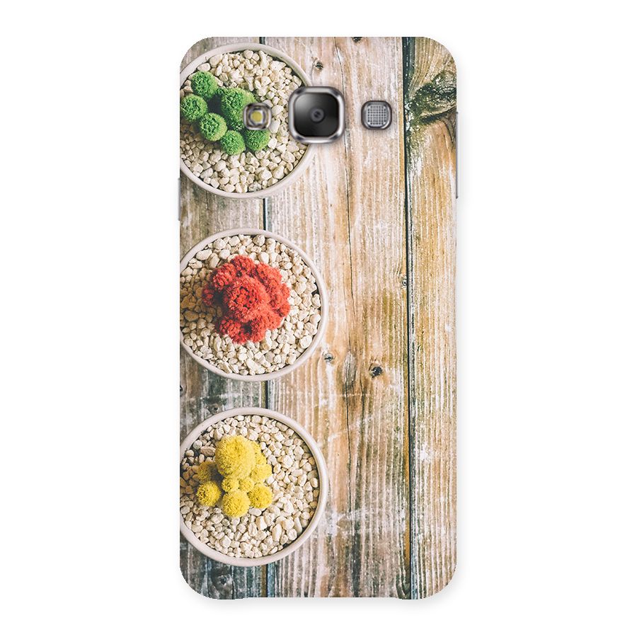 Cacti Decor Back Case for Galaxy E7