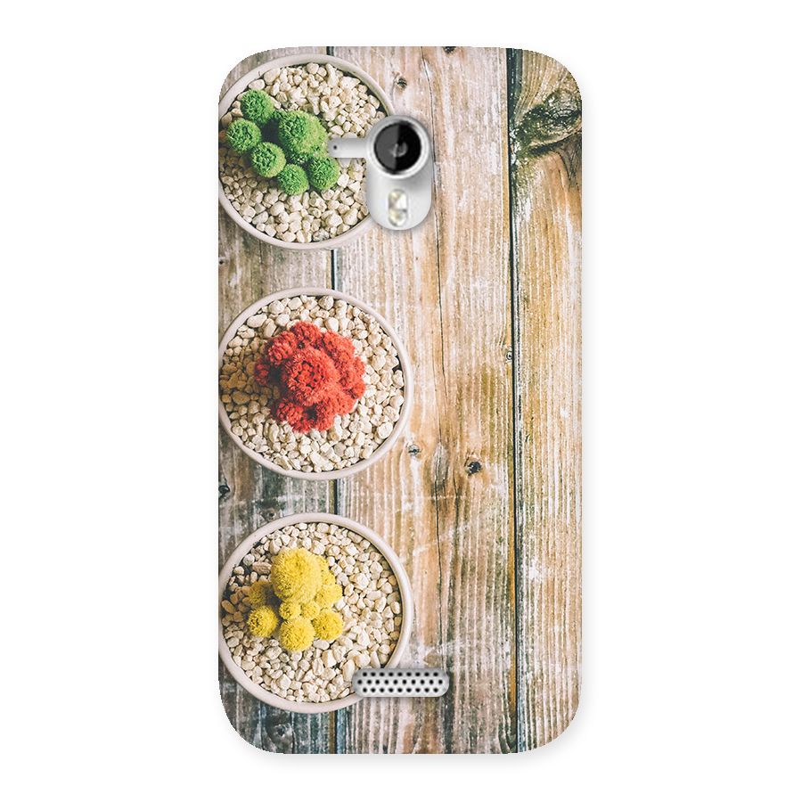 Cacti Decor Back Case for Micromax Canvas HD A116