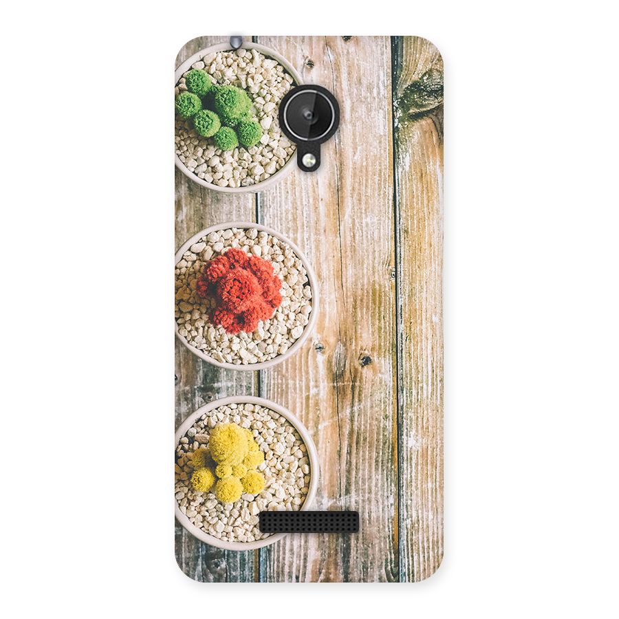 Cacti Decor Back Case for Micromax Canvas Spark Q380