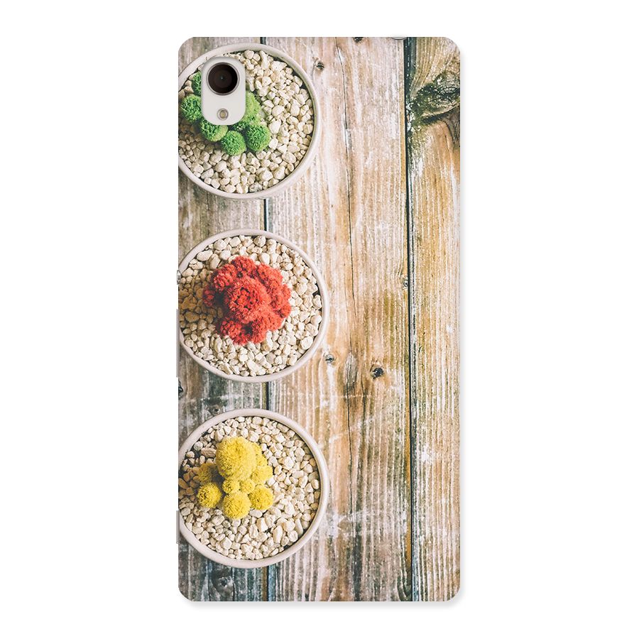 Cacti Decor Back Case for Xperia M4 Aqua