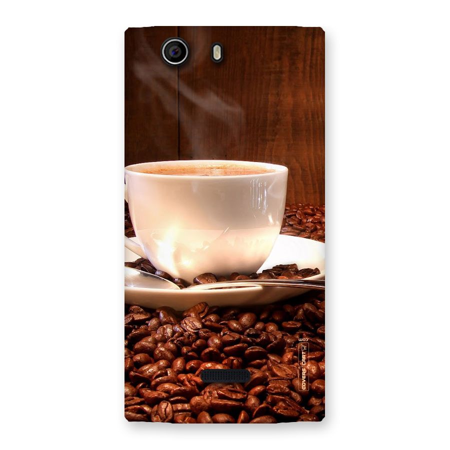 Caffeine Beans Back Case for Canvas Nitro 2 E311