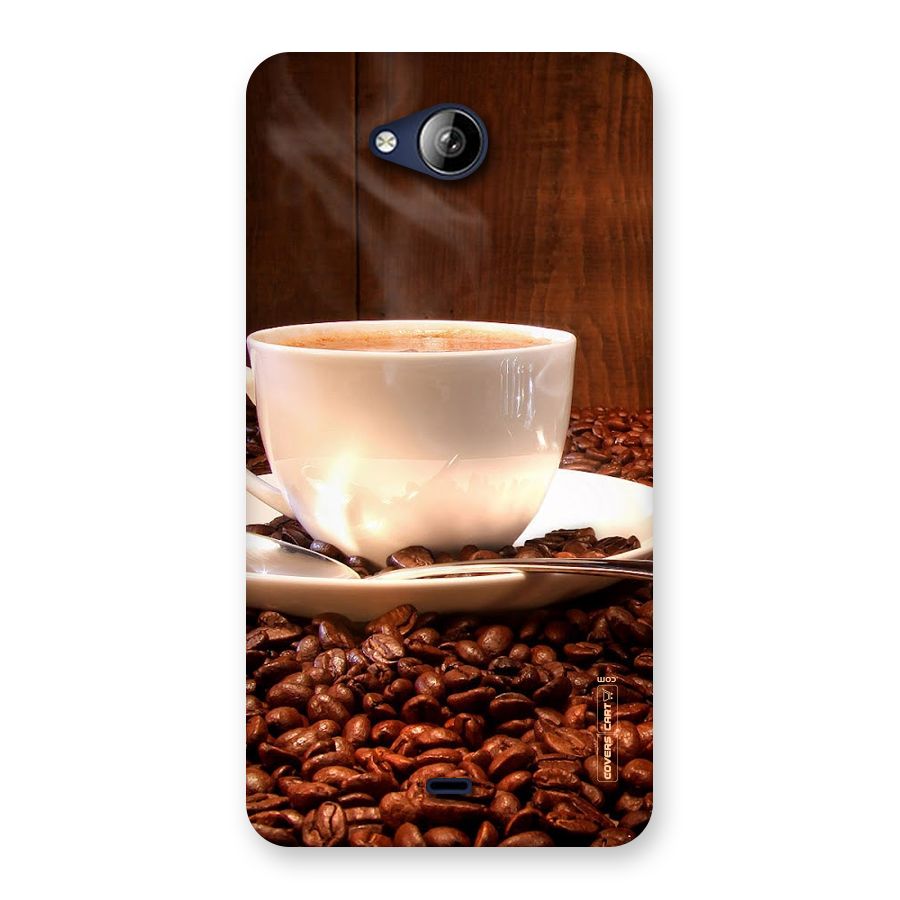 Caffeine Beans Back Case for Canvas Play Q355