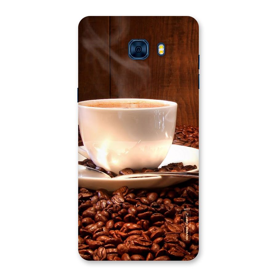 Caffeine Beans Back Case for Galaxy C7 Pro
