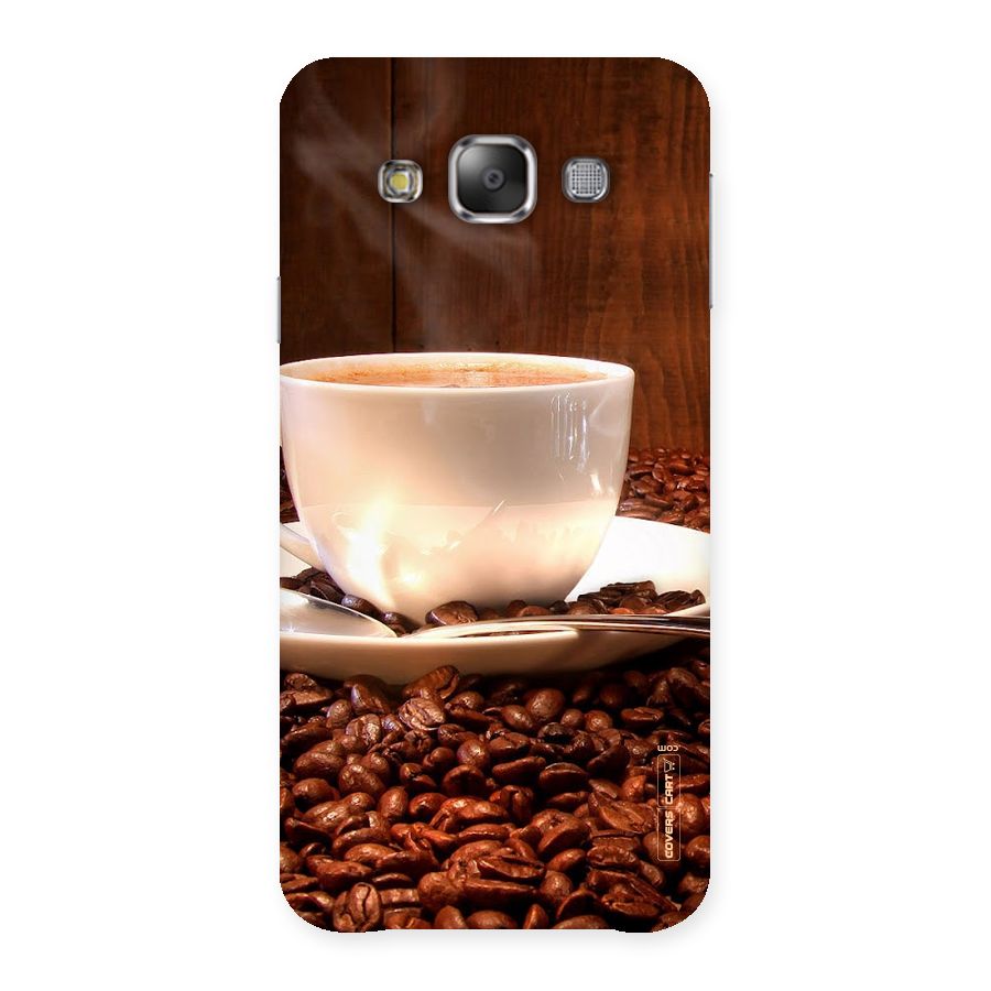 Caffeine Beans Back Case for Galaxy E7