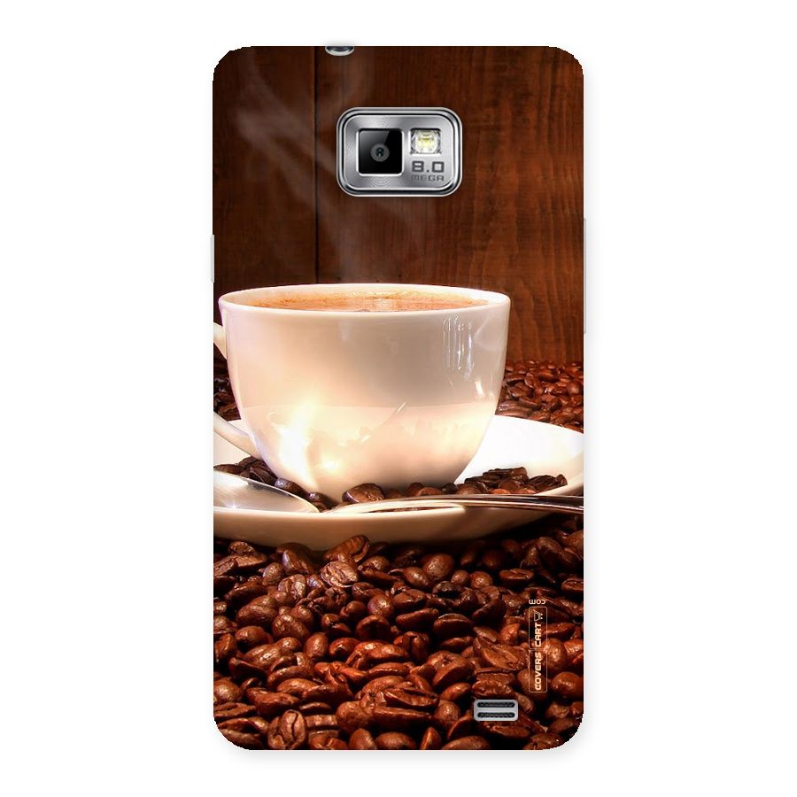 Caffeine Beans Back Case for Galaxy S2