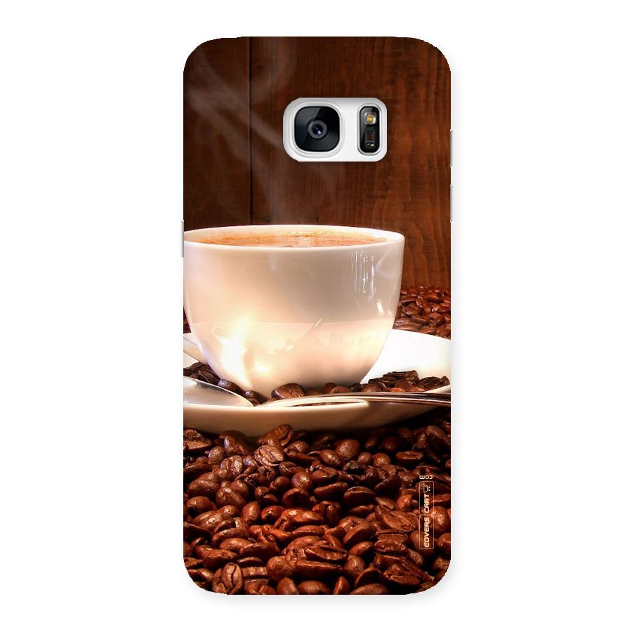 Caffeine Beans Back Case for Galaxy S7 Edge