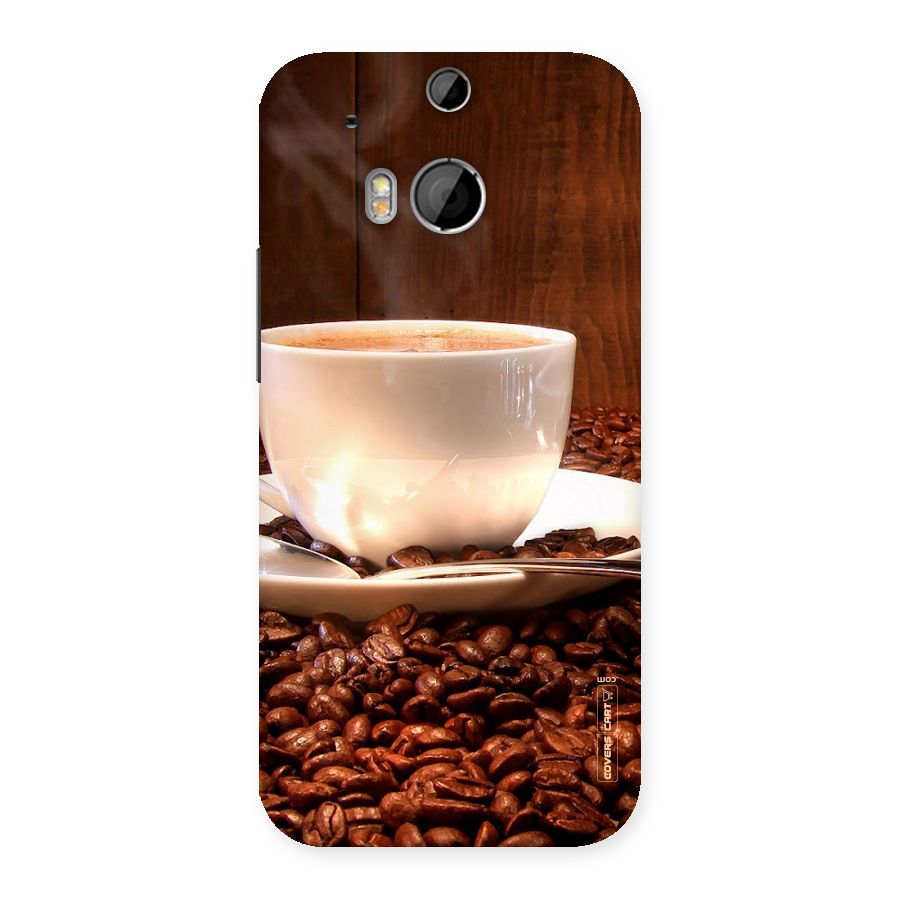 Caffeine Beans Back Case for HTC One M8