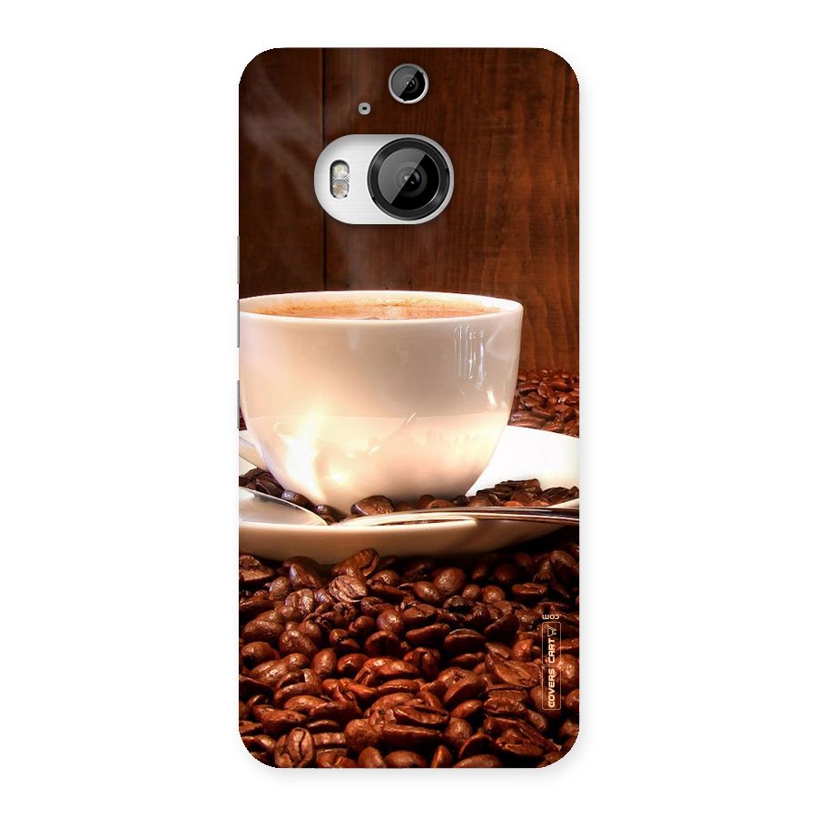 Caffeine Beans Back Case for HTC One M9 Plus
