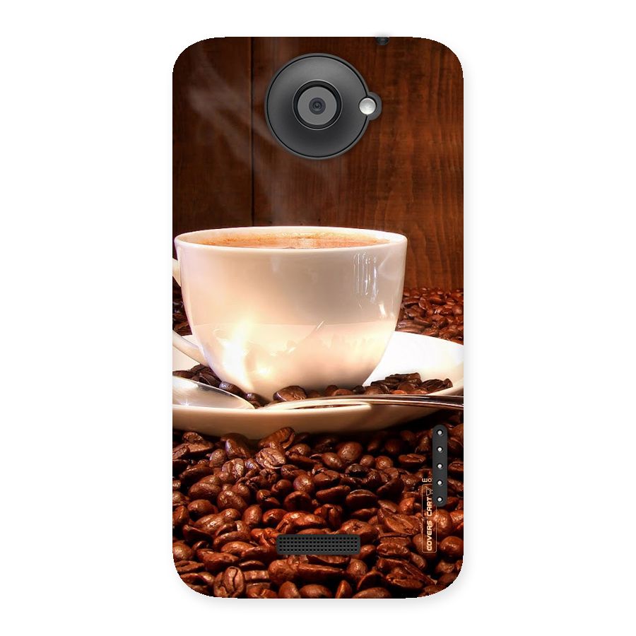 Caffeine Beans Back Case for HTC One X