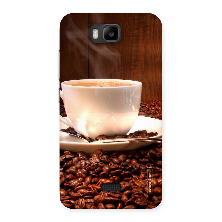 Caffeine Beans Back Case for Honor Bee