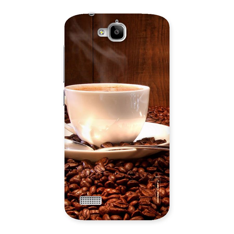 Caffeine Beans Back Case for Honor Holly