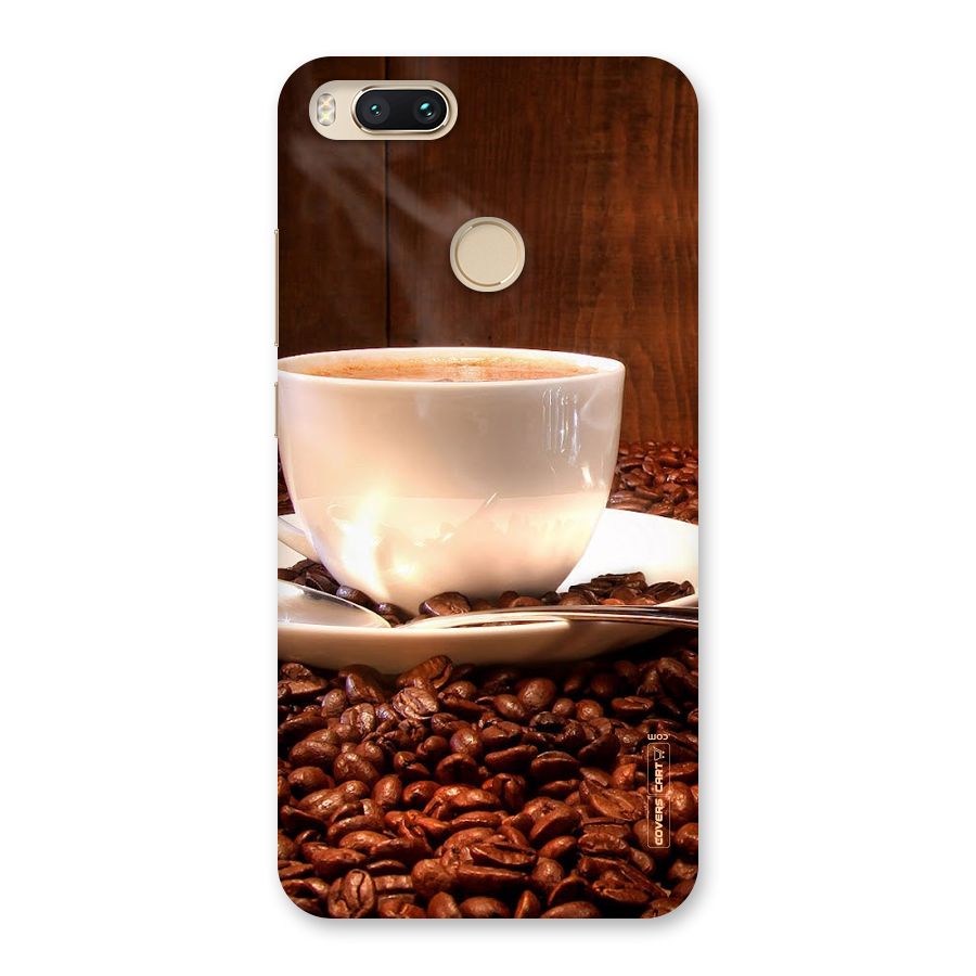 Caffeine Beans Back Case for Mi A1
