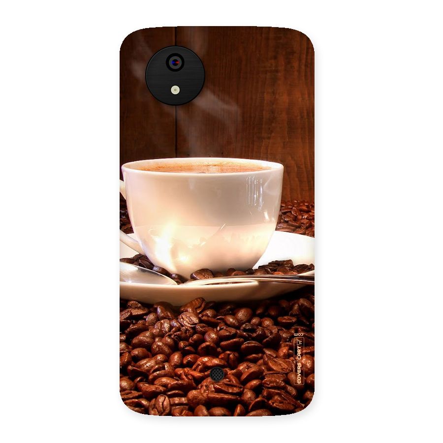 Caffeine Beans Back Case for Micromax Canvas A1