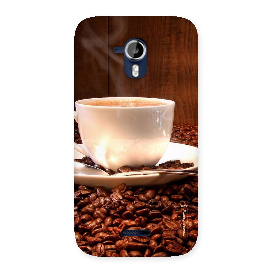 Caffeine Beans Back Case for Micromax Canvas Magnus A117