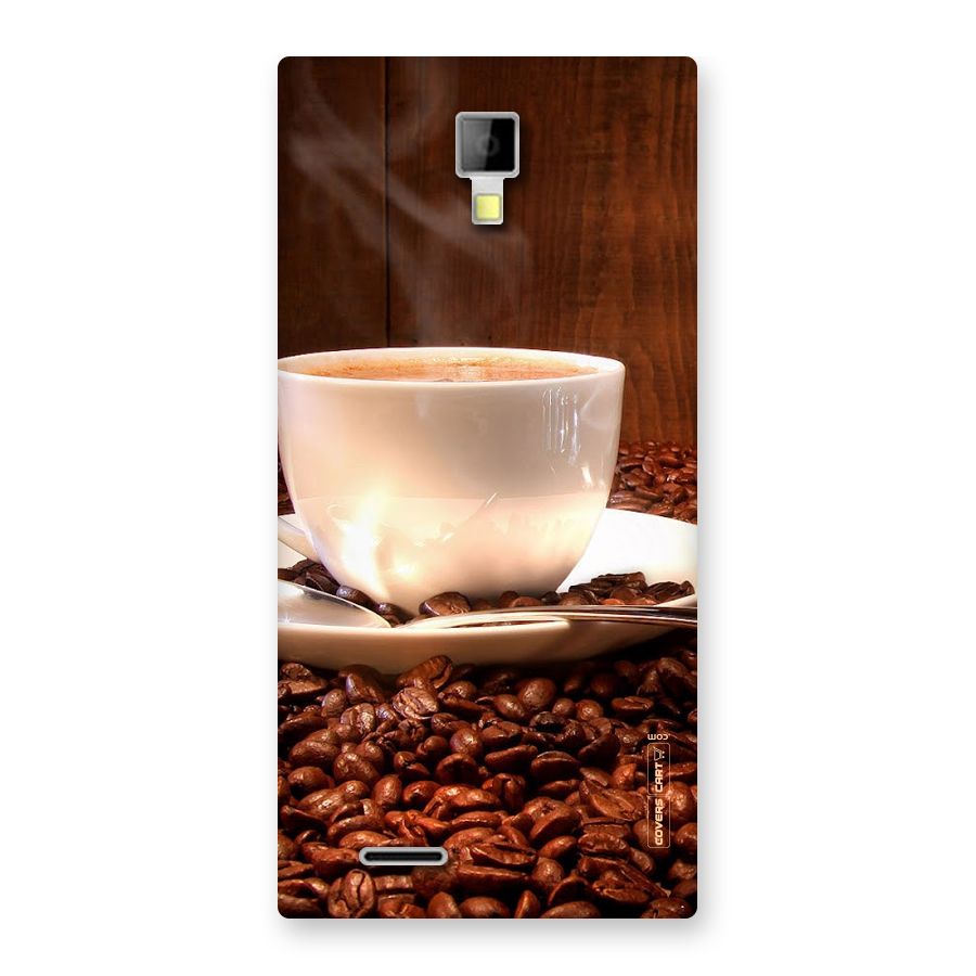 Caffeine Beans Back Case for Micromax Canvas Xpress A99