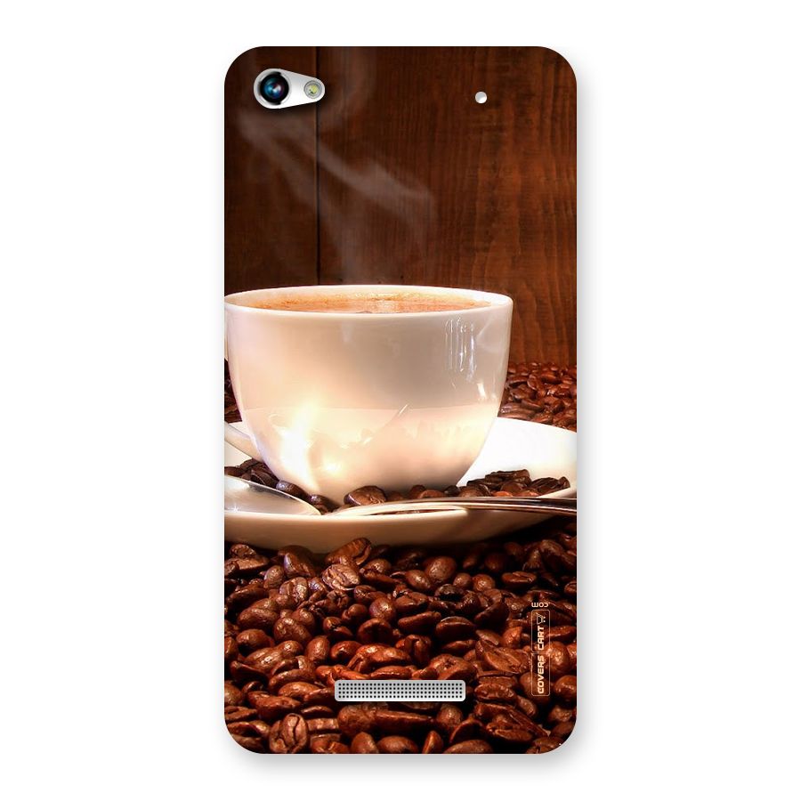 Caffeine Beans Back Case for Micromax Hue 2