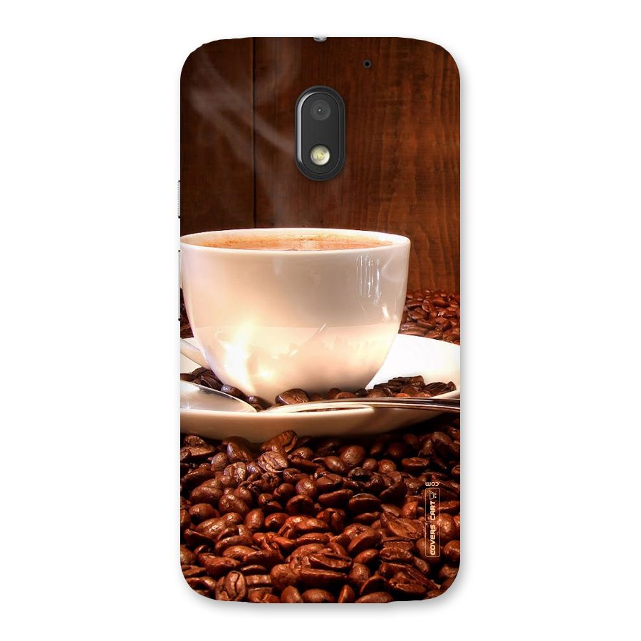 Caffeine Beans Back Case for Moto E3 Power