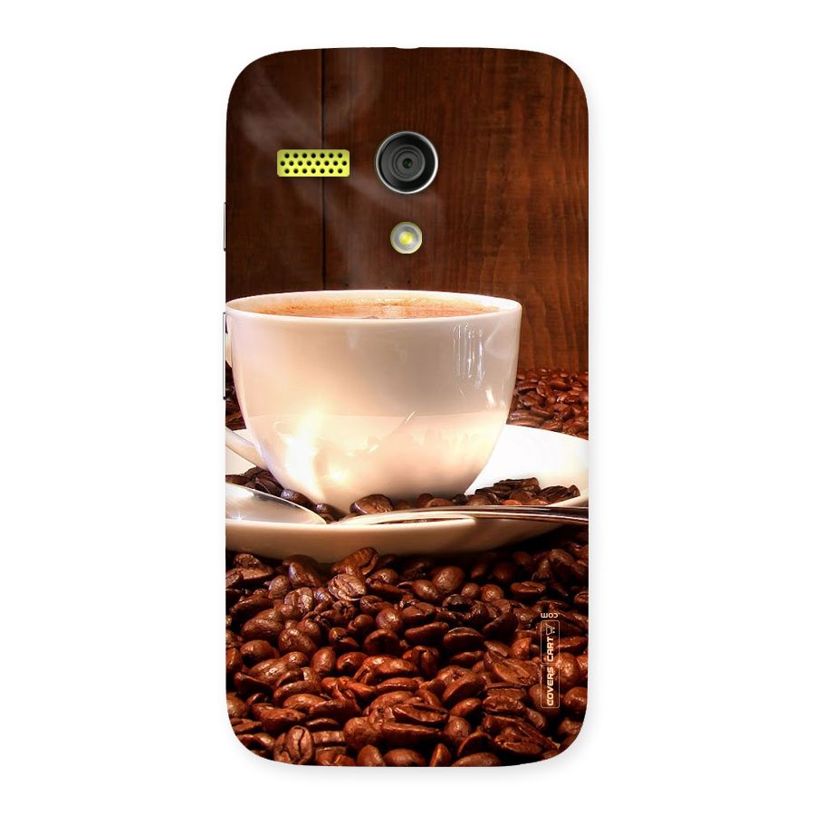 Caffeine Beans Back Case for Moto G
