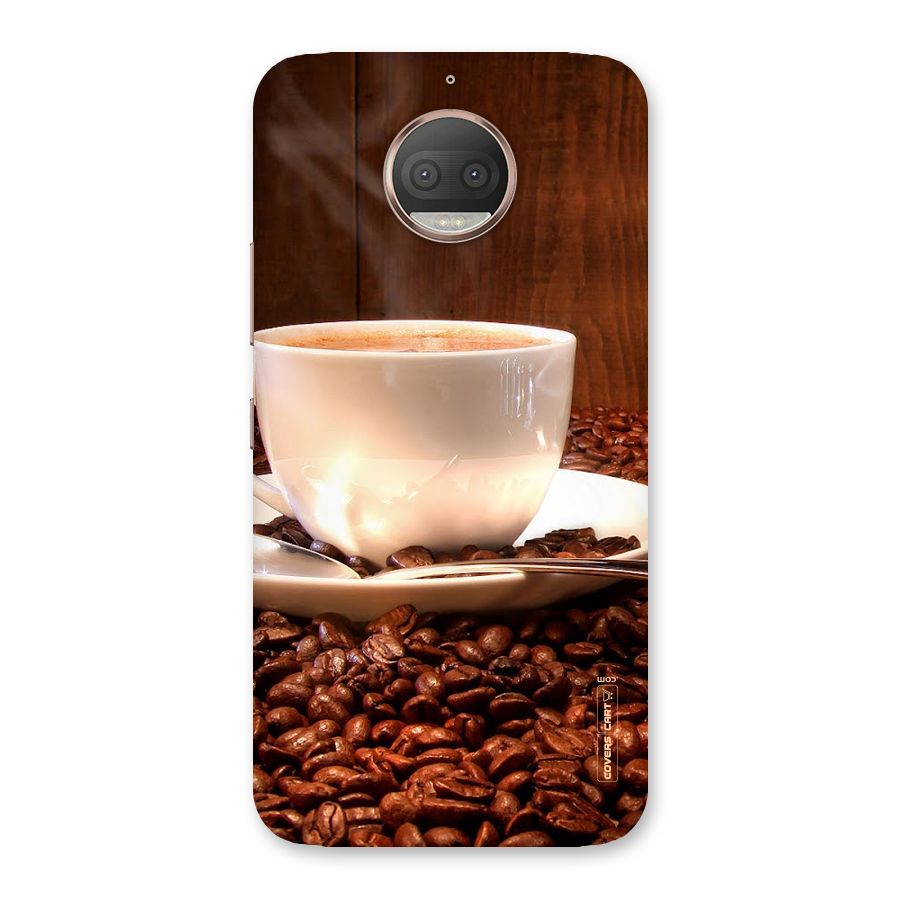 Caffeine Beans Back Case for Moto G5s Plus
