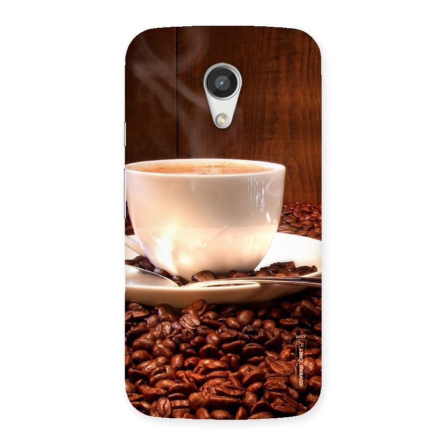 Caffeine Beans Back Case for Moto G 2nd Gen