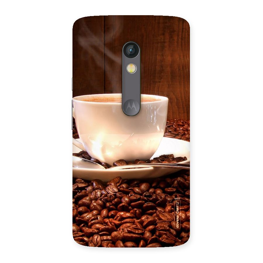 Caffeine Beans Back Case for Moto X Play