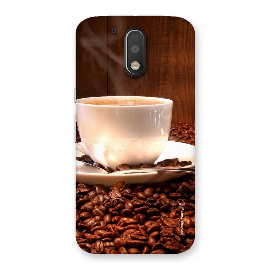 Caffeine Beans Back Case for Motorola Moto G4