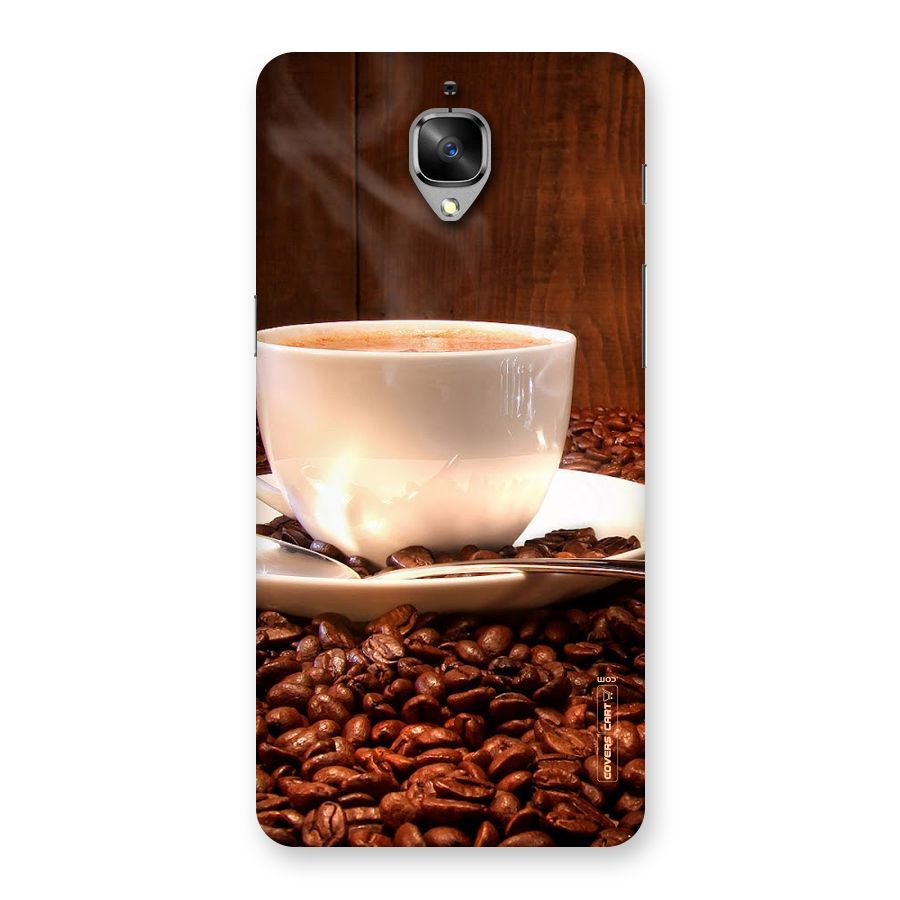Caffeine Beans Back Case for OnePlus 3